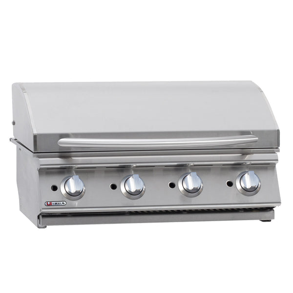 Urban Islands 30" Commercial 4-Burner Drop-In Griddle