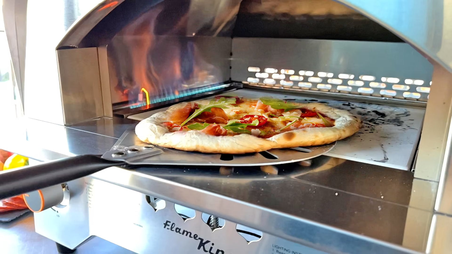 Propane Gas Pizza 13-Inch Food Outdoor Oven for Camping, Backyard, Tailgating