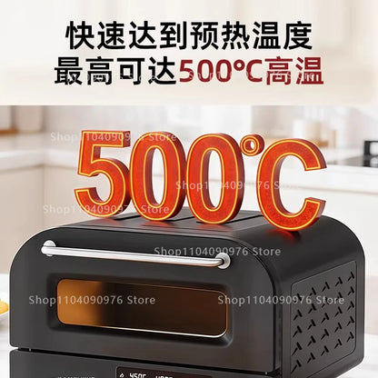New Pizza Oven Household Professional 500 ℃ High Temperature Pizza Oven Baked Pizza Scones Baked Naan Baked Buns
