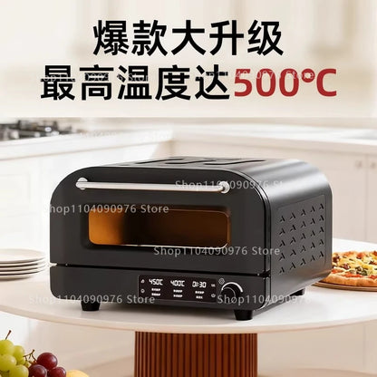 New Pizza Oven Household Professional 500 ℃ High Temperature Pizza Oven Baked Pizza Scones Baked Naan Baked Buns