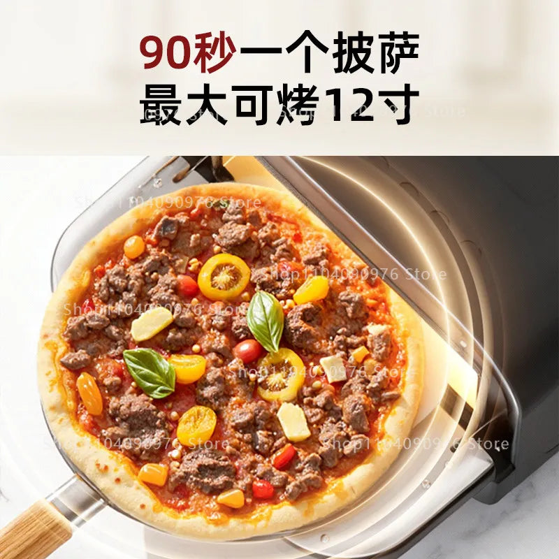 New Pizza Oven Household Professional 500 ℃ High Temperature Pizza Oven Baked Pizza Scones Baked Naan Baked Buns