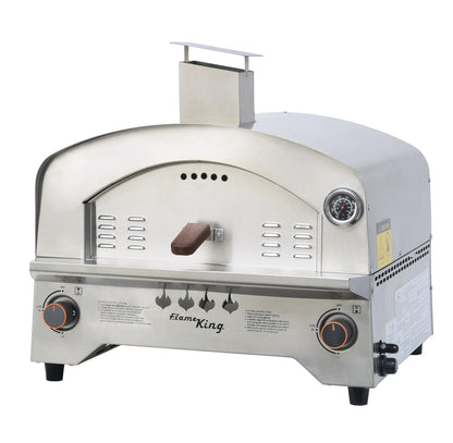 Propane Gas Pizza 13-Inch Food Outdoor Oven for Camping, Backyard, Tailgating