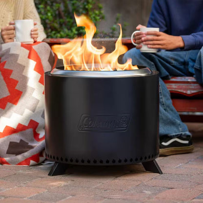 Cityscapes 25 In. Stainless Steel Outdoor Wood Burning Smokeless Fire Pit