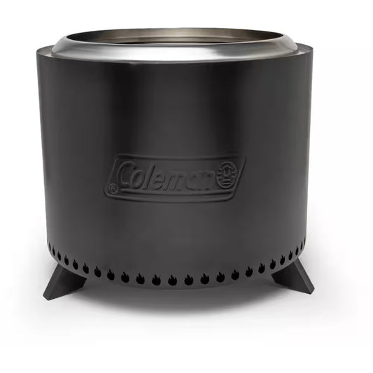 Cityscapes 25 In. Stainless Steel Outdoor Wood Burning Smokeless Fire Pit