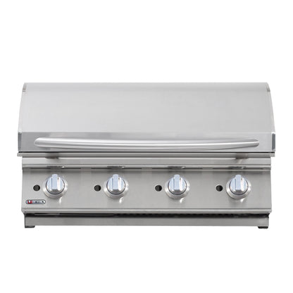 Urban Islands 30" Commercial 4-Burner Drop-In Griddle